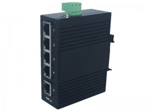 10100m industrial ethernet switch with 5 utp ports